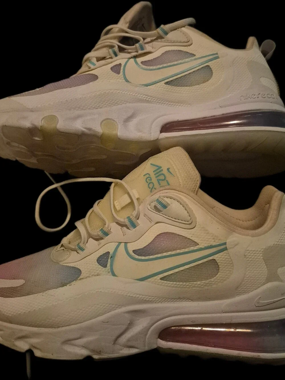 Womens Nike Air Max 270 React SE 'Light Gradient